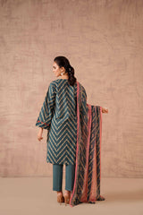 Nishat Linen 3 Piece Printed Suit - 42301787-R