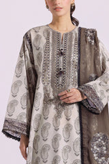 Ethnic | 03 pcs Embroidered Rozana Collection SS 24 | E0411/203/110